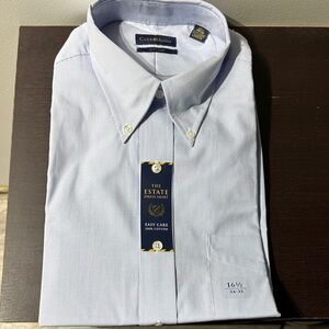 Club Room Light Blue Estate Dress Shirt